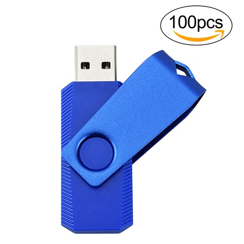 100PCS Free Custom Logo USB Flash Drive 1GB 2GB 4GB 8GB 16GB 32GB 64GB Wholesale - Afbeelding 1 van 11