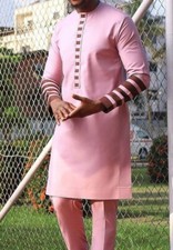 senator mens wear africans men clothing kaftan men shirt and down, multicolor