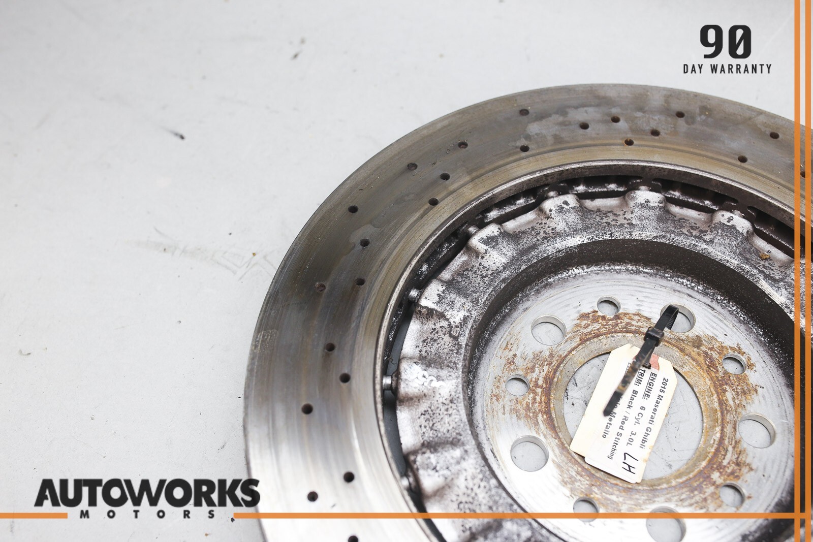 14-24 Maserati Ghibli M157 Front Left Driver Side Brake Rotor Disc OEM