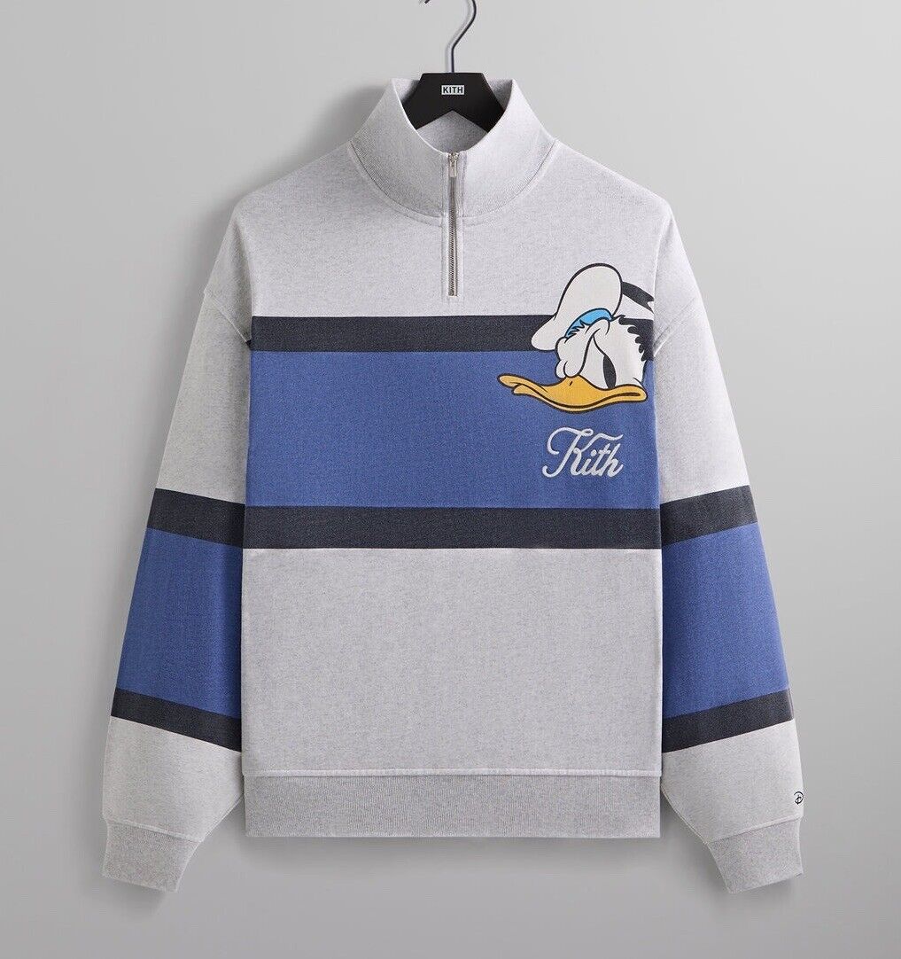Disney | Kith for Donald Duck Quarter Zip Fleece Wyona Disney | Kith for Donald Duck Quarter Zip Fleece Wyona