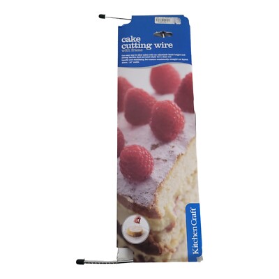Kitchen Craft Kuchen Schneidedraht mit Rahmen - verstellbare Schicht Schneider Nivellierung