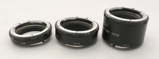 SOLIGOR AUTO MACRO EXTENSION TUBE SET FOR NIKON