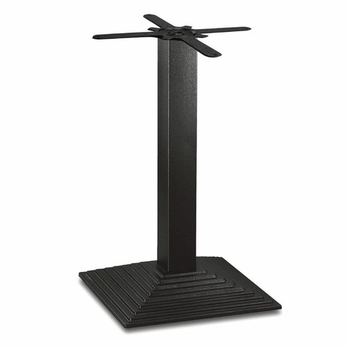 Bolero Cast Iron Step Square Table Base - Picture 3 of 9