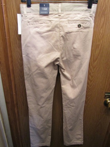 NWT YOUTH GIRLS CROWN & IVY MOTION FLEX BEIGE PANTS SIZE 12 INSEAM 29" - Picture 8 of 8