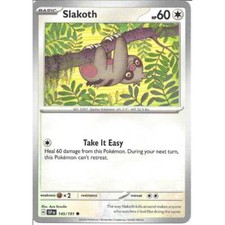 145/191 Slakoth : Common Card : Surging Sparks : Pokemon Trading Card Game