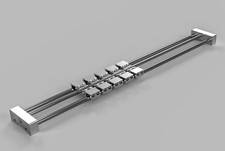 Rollenprüfstand mit insgesamt 8 Rollenböcken