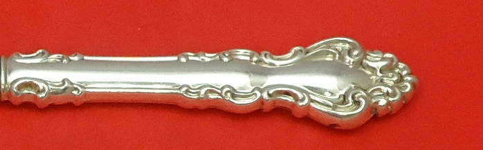 Cuchillo de Cena Moderno Barroco Español de Reed and Barton Plata de Ley 9 5/8" Foto 2 de 2