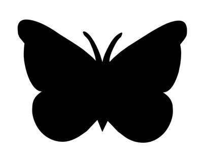 Set 3x S Ticker Decal Vinyl Car Bike Bumber Butterfly Blue - Foto 7