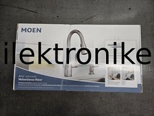 NEW Moen Arlo Motionsense Wave Pull-Down Kitchen Faucet 87087EWSRS Stainless