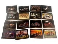 Harley Davidson Motorcycle Pictures Collectable Trading Cards LOT OF 16