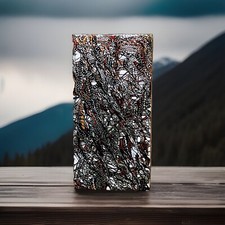 Abstract Art OOAK Painting Title: MONARCH 12 X 24in Canvas