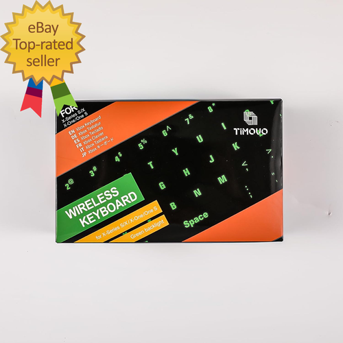 Green Backlight Keyboard for Xbox One Xbox Series X/S,Wireless Chatpad Message - Picture 9 of 12