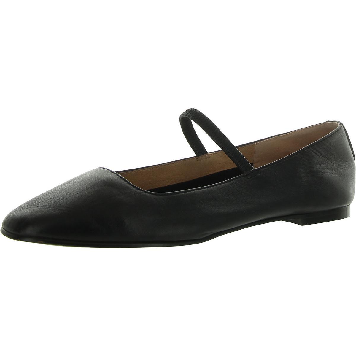 Женские черные балетки из телячьей шерсти Madewell на плоской подошве 75 см BM BHFO 7148 7590₽