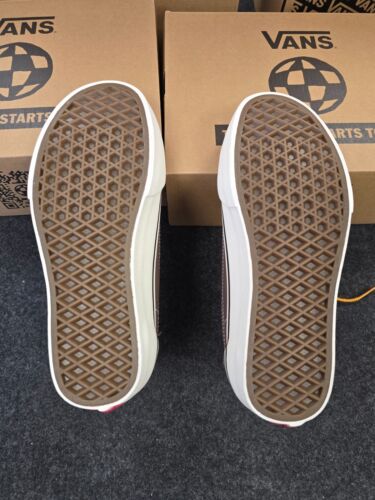 Vans trainers size 4 UK Brown - Unisex - Harry Bryant Destruct Mid V - BNIB - Picture 5 of 11