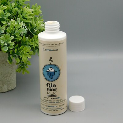 Tweak'd by Nature Glacier Mlk Thermogel to Froth Cleanser 6.0 oz NEW NOT SEALED