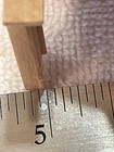 Wood Miniature Fireplace VIntage New for miniature dollhouse FP5 — photo 3