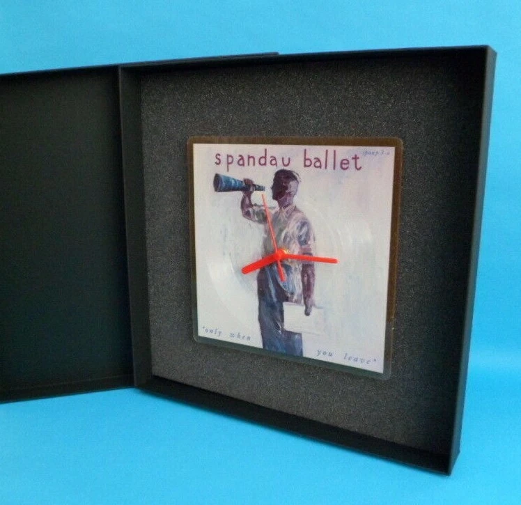 SPANDAU BALLET WALL CLOCK SQUARE Shaped Picture Disc Original Vinyl Record . - Image 4 of 4