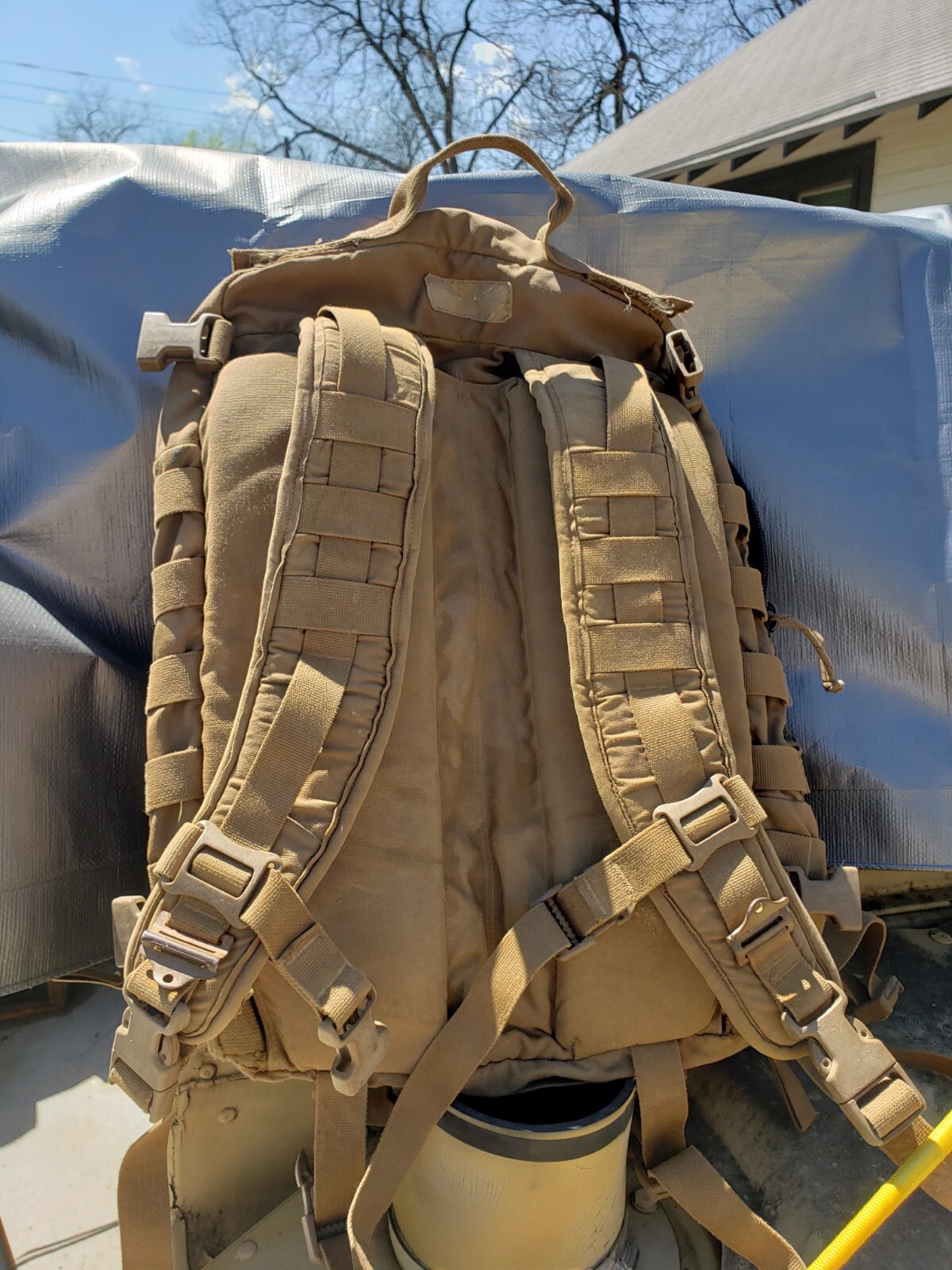 GI FILBE MOLLE II Assault 3 Day Pack USMC Coyote Veteran Owned Small