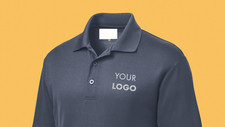 Polo Shirt Custom Embroidery Your Logo Free setup