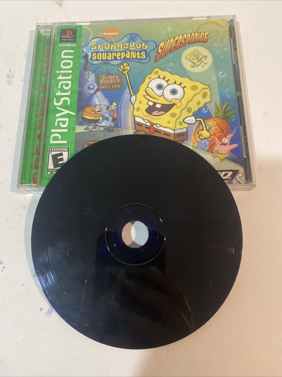 SpongeBob SquarePants: SuperSponge (Sony PlayStation 1) PS1
