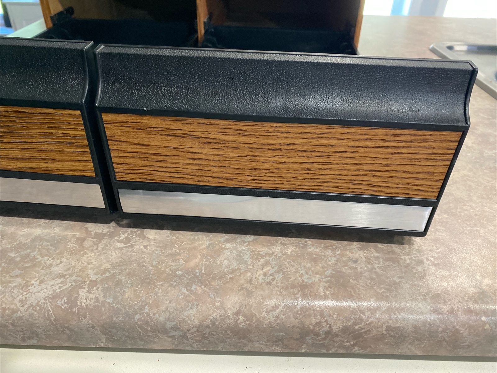 VHS VCR Tape Holder 2 Drawer Storage Case Holds 24 Unbranded