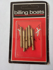 Kanonenrohr 31X5mm 5 Stück aus Messing von Billing Boats BF0083