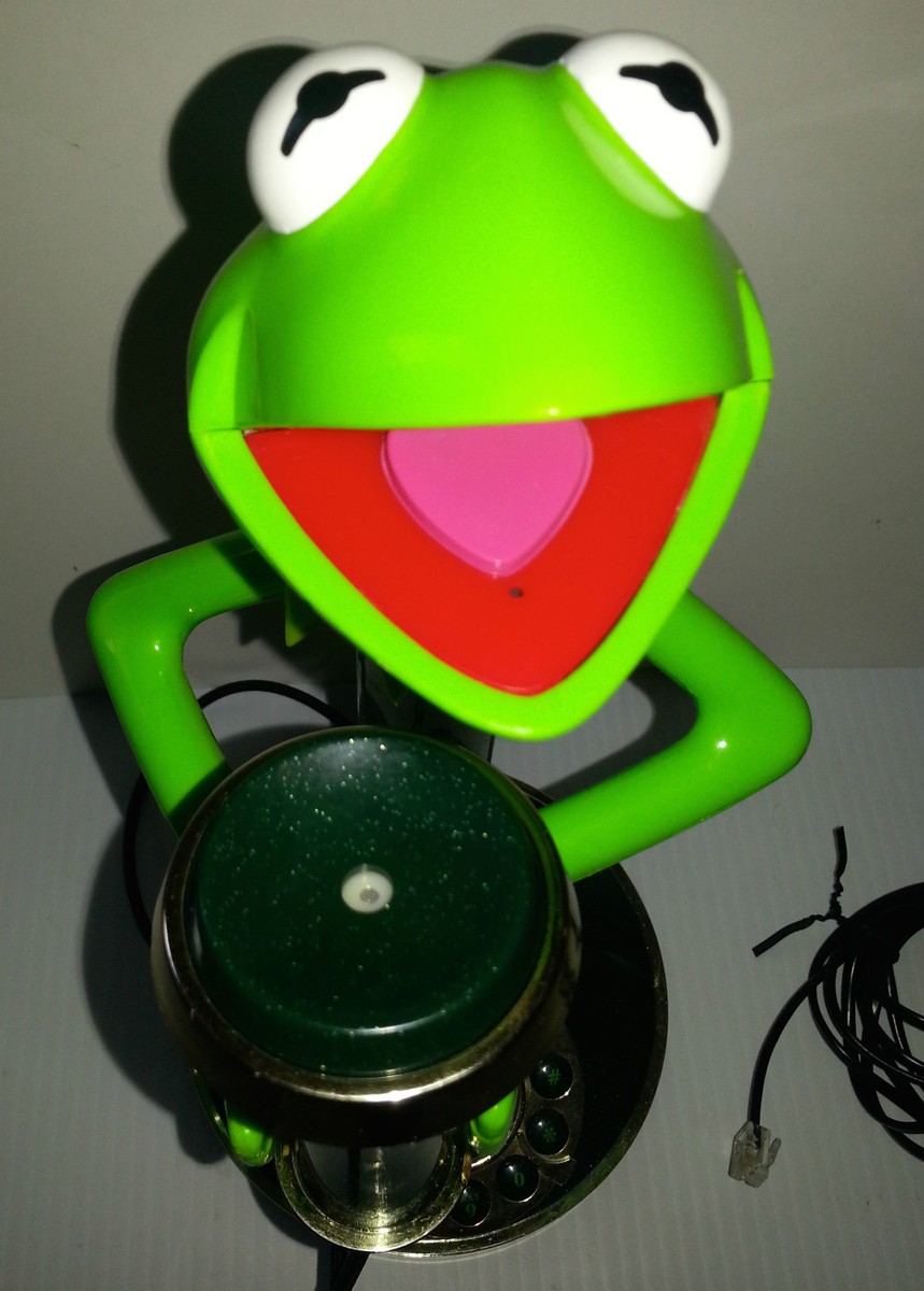 KERMIT THE FROG Telephone Candle Stick Corded Phone