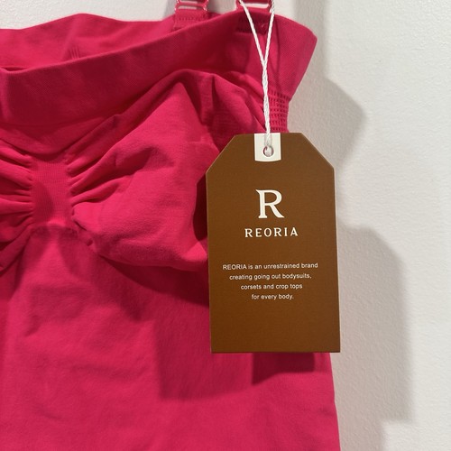 Reoria Hot Pink Body Suit Shape Wear NWT Size Large - Picture 2 of 3