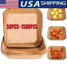 New Air Fryer Disposable Paper Liner Non-stic...