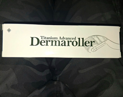 Dermaroller Titanium Advanced Derma Roller Microneedling Skin Care Tool