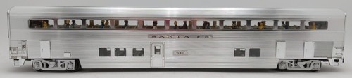 K-Line K4630-40540 O Santa Fe Hi-Level 21" Aluminium Reisezugwagen #540 EX | Zustand: Used