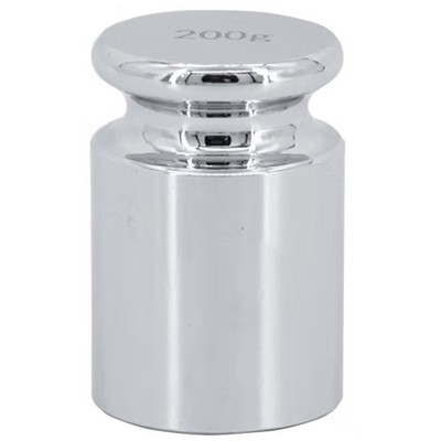 200 g Chrome Calibration Weight for Scales | High Precision ±0.003g