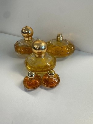 LOT of 5 CASMIR Chopard Eau de Parfum Spray Vintage Perfume 3.4oz, .17oz, 1.7oz