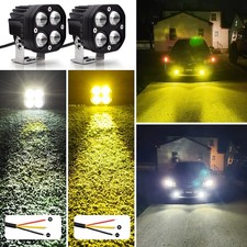 3INCH 80W LED Spot Light auxiliary Motorcycle Headlight Driving Fog Lamp