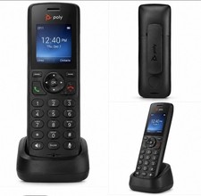 New Poly VVX D230 DECT Wireless IP Phone Handset 2200-49235-001 Business Phone