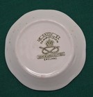 Vintage New Wharf Pottery Butter Pat Savoy Pattern 1878 - 1894 green gold — photo 2