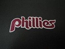 Retro Vintage Philadelphia Phillies Logo Embroidered Patch NEW-OLD STOCK