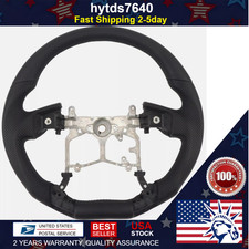 For Toyota Tacoma 4runner Tundra 2014-2021 Steering Wheel Black Leather Black