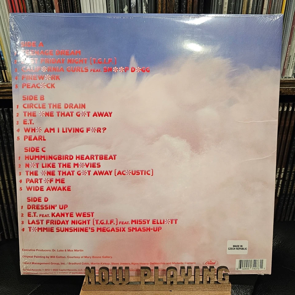 KATY PERRY Teenage Dream LIMITED Peppermint Vinyl 2LP +7 Bonus Tracks NEW*Bumps+ - Image 3 of 4