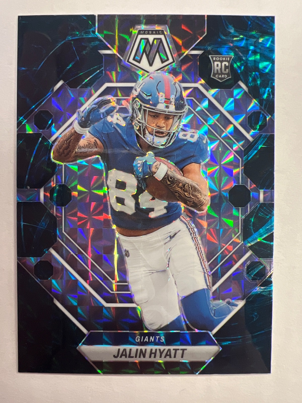 2023 Panini Mosaic - Rookies Jalin Hyatt #329 Genesis Mosaic Prizm (RC)