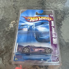 2008 Hot Wheels Double Vision 147/172 Hot Wheels Racing 3/4 Blue New