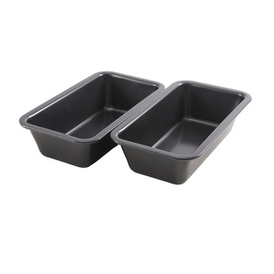 2 Stück Brotformen zum Backen Antihaftbeschichtet Kohlenstoffstahl Laibform Tablett Toastform 6336