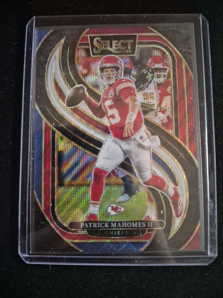 2024 Panini Select - Premier Level Patrick Mahomes II #120 Tri-Color /249