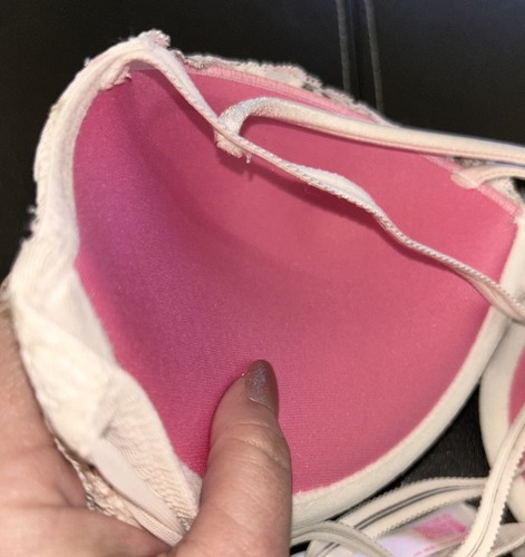 Victoria’s Secret PINK Date Push Up Bra 32D Floral - Picture 5 of 5