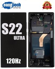 SAMSUNG S22 ULTRA SM-S908 Vetro Display BIG SIZE OLED LCD Touch Schermo Nero