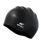 WHALE Extra Large Swim Cap for Women Men, Durable Silicone Swimming Hat with ...