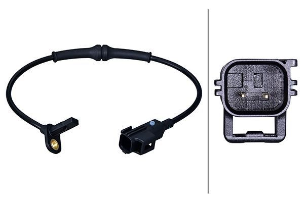 Sensor Raddrehzahl Hinten Hella 6PU 358 218 231 FÜR Jaguar-image