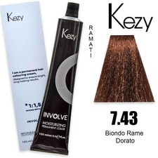 Kezy involve color 100 ml golden copper blonde 7.43
