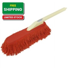 California Car Duster With Plastic Handle And Wax Treated Cotton Mop Removes Aut