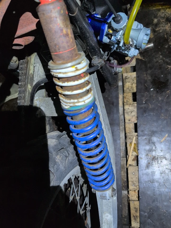 Amortiguadores traseros Suzuki Pe400 Fox 1980 mercado de accesorios perno ajuste directo Foto 4 de 4